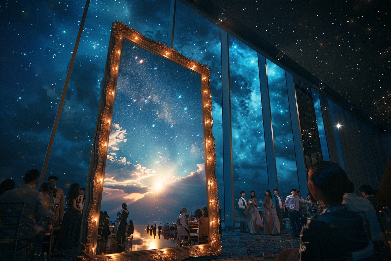 Comment le miroir magique s'adapte-t-il aux différents types d'événements ?