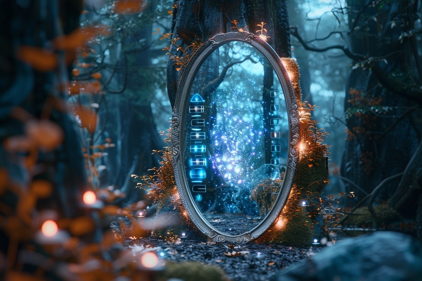 Peut-on personnaliser les fonctions d'un miroir magique pour une animation digitale ?