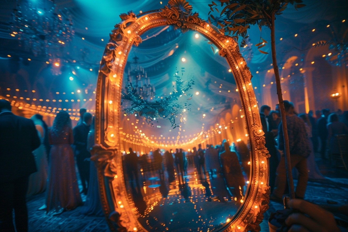 Quelle visibilité pour un miroir magique lors d'un événement à grande échelle ?